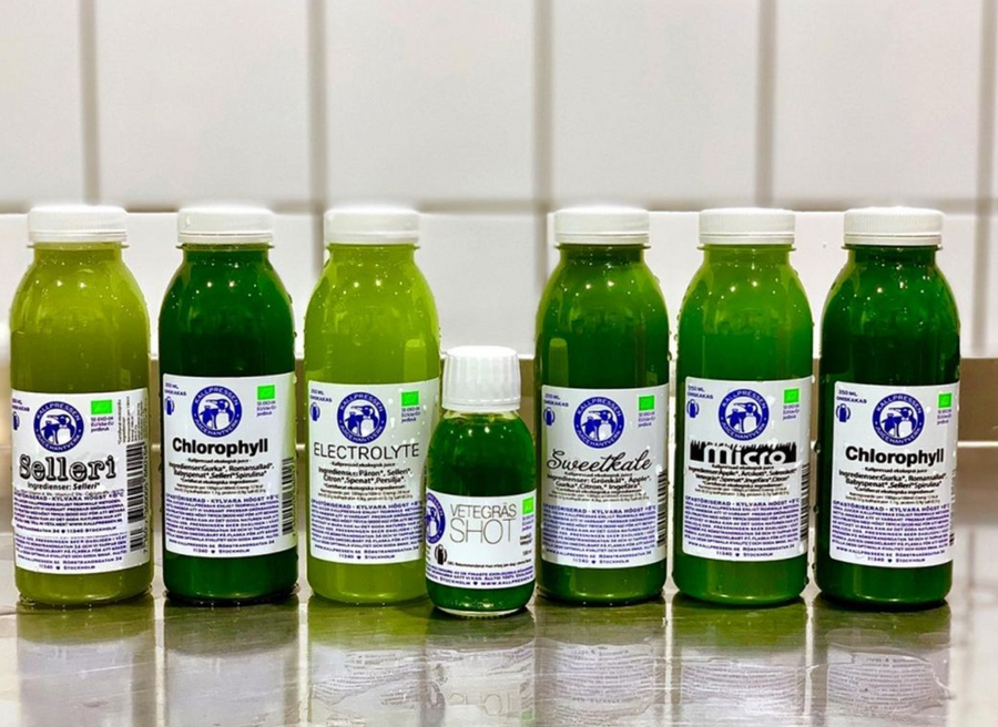 JUICEFASTA med 6juicer+1shot/dag ekologisk kallpressad juicepaket