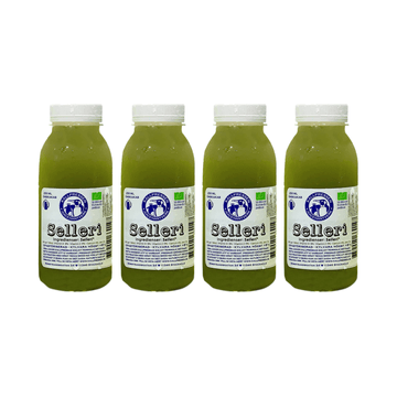 Selleri (4 Pack)- Ekologisk Kallpressad juice
